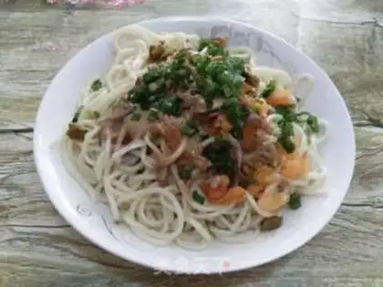 Make Hot dry noodles step 15