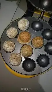 Make Red bean sesame ball step 4