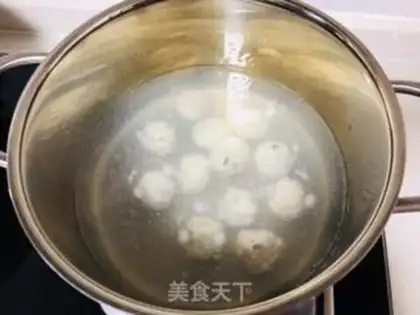 Make Frozen chicken balls step 3