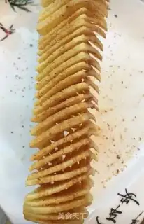 Make Potato tower step 8