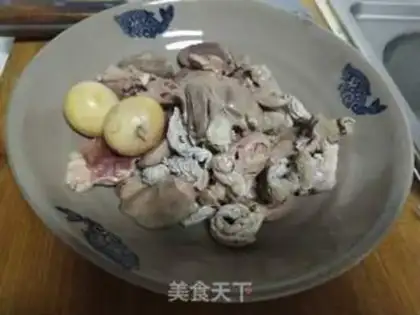 Make Red chicken step 1