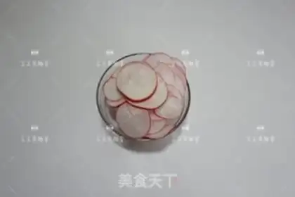 Make Dry pot radish step 1
