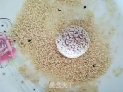 Make Potato sesame ball step 4