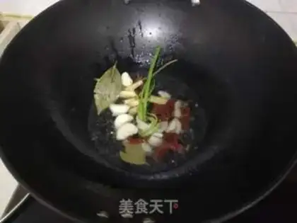 Make Red chicken step 3