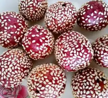 Make Potato sesame ball step 7