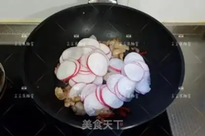 Make Dry pot radish step 6