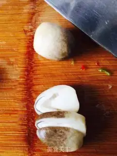 Make Frozen heart mushrooms step 5