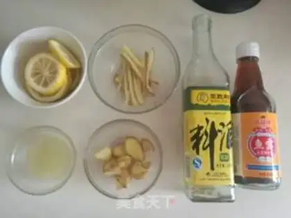 Make Fresh lemon ace step 0