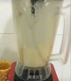 Make Pineapple shake step 3