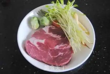 Make Black pepper, steak step 0