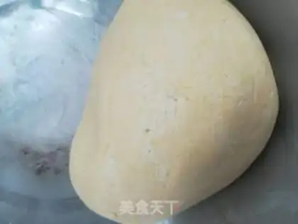 Make Pumpkin sesame ball step 4