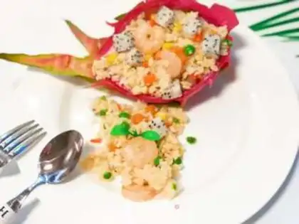 Make Flamingo rice step 14