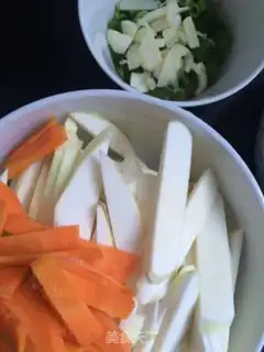 Make Meatloafed white step 1