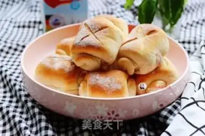 Make Light cream mashed rolls step 12