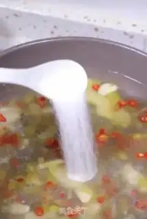 Make Sour soup, fat cow step 2