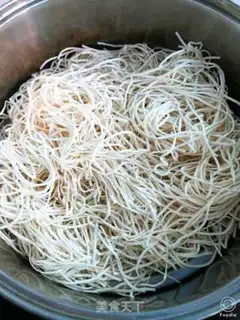 Make Bean bean noodle step 0