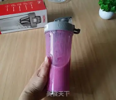 Make Flamingo oatmeal milkshake step 6