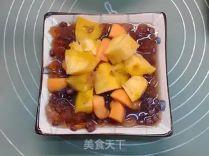 Make Peaches and fruit step 12