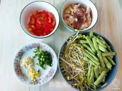 Make Bean bean noodle step 4