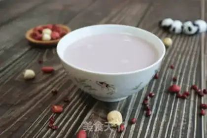 Make "Red Bean Lotus Peanut Bean" step 2