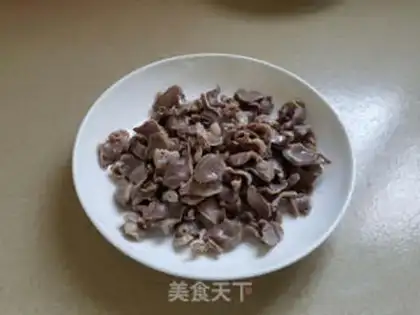Make Pyramid chicken kidneys step 2