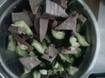 Make cucumber with liver step 3