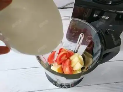 Make Tomato apple juice step 6