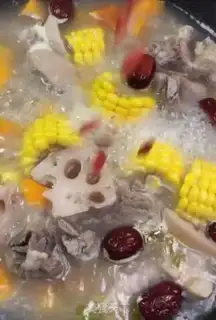 Make Corn lily steak soup step 6