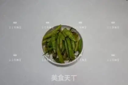 Make Salty peas step 0