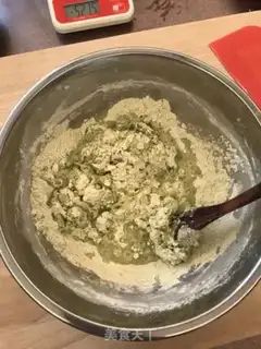 Make Mint chocolate bread step 2