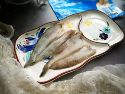 Make Garlic fans roast ice fish step 0