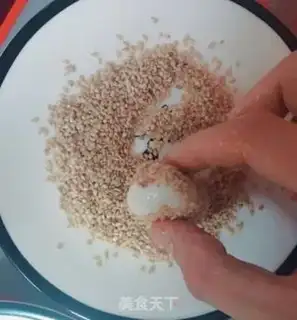 Make Sesame ball step 4