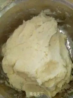 Make Green bean cake step 5