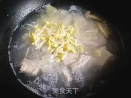 Make Soybeans sprouts, ketchup step 7