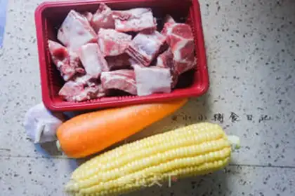 Make Corn steak soup step 0
