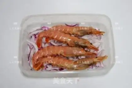Make Fried red shrimp step 3