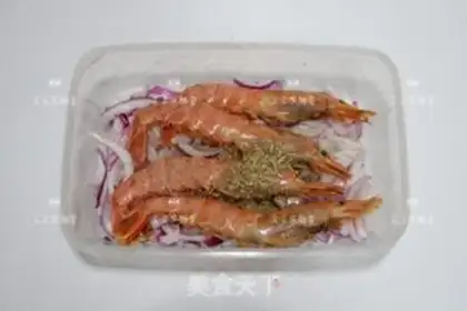Make Fried red shrimp step 4