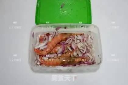 Make Fried red shrimp step 5