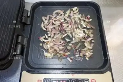 Make Fried red shrimp step 7