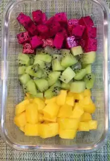 Make Fruit ice cream step 1