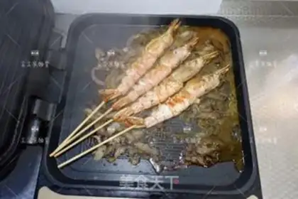 Make Fried red shrimp step 10
