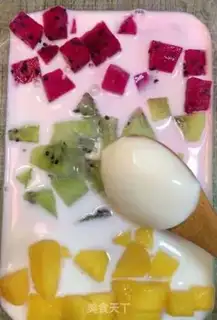 Make Fruit ice cream step 3