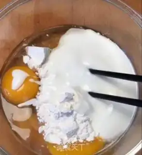 Make Egg waffles step 1