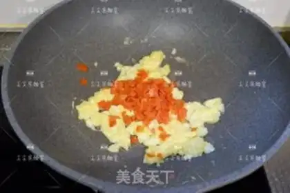 Make Olive omelet fried rice step 3