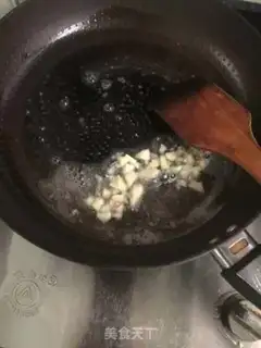 Make Pumpkin with garlic step 2
