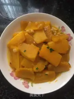 Make Pumpkin with garlic step 5