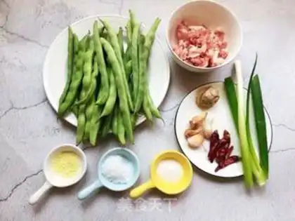 Make The dry beans step 0
