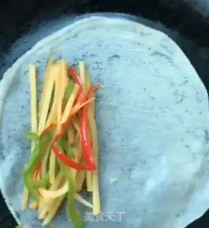 Make Spring rolls step 9