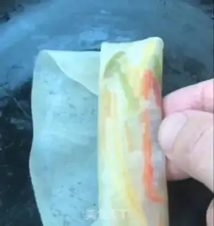 Make Spring rolls step 10