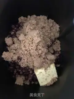 Make Bread machine red bean sand step 1